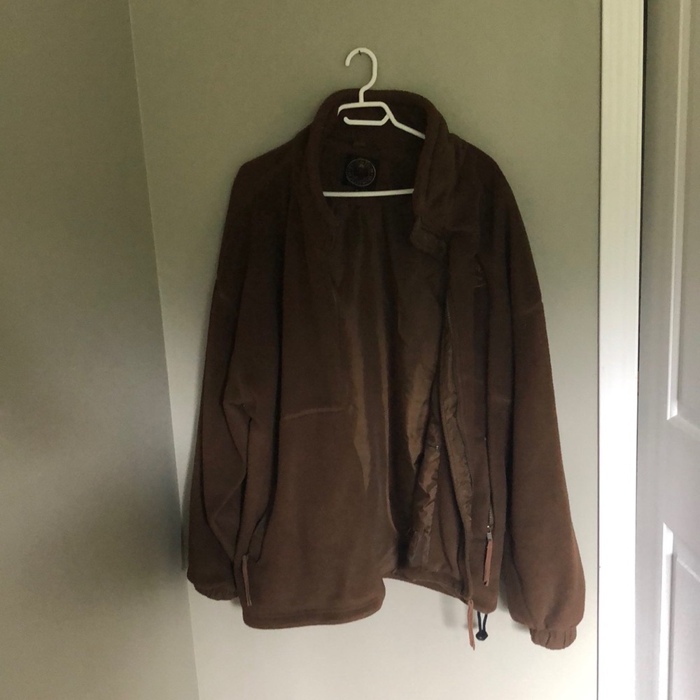 XL BROWN GOLF AND COUNTRY CLUB JACKET